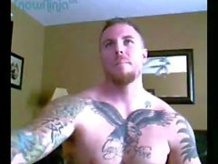 Straight Marine Webcam Cumshot