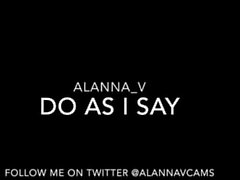 ALANNAVCAMS - Jack Off et Cei