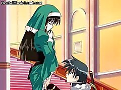 Nasty grote sexy lichaam anime babe krijgt part1