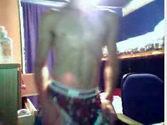 Boy solo webcam