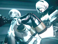 Animation, 2b, nier automata foot