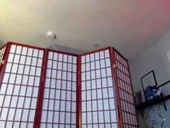 Masturbation de webcam rousse enceinte