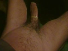 Massagem para minhas bolas & meu Big Hairy Sausage em Condom