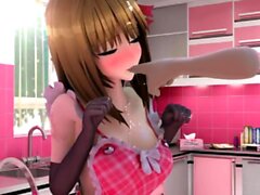 Fantastico sesso hentai anale con una splendida infermiera entusiasta