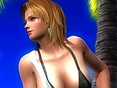 De Tina Armstrong - DOA5 - posar desnuda - tetas en 3D