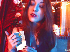 Joi game, tarot, asmr joi pov asian