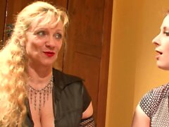 Pareja real alemana prueba el casting de porno amateur con mamá madura