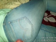 Cumming On Her Jeans