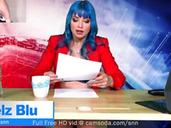 CamSoda Jewelz Blu Riding Sybian