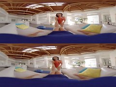 striptease VR BANGERS Jackie madera y masturbarse tés de yoga