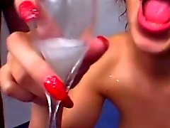 Cum trinken deutsch bukkake teen