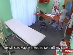Enfermera sexy hardcore con creampie