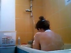 Minha tia inconsciente de casa de banho spy cam