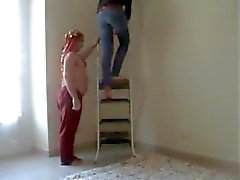 Bir Giantess vs İki Fakirler (sert trampling - beatdown)