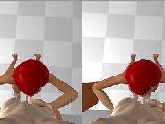 VR 3 d Suihinotto Kamelinvarvas - Virtuaaliset todellisuuteen POV animoituja Seksi