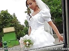 Desperate bride Amirah Adara public sex